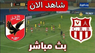 مشاهدة مباراة الاهلى وشباب بلوزداد