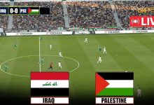 مشاهدة مباراة العراق وفلسطين