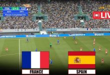 مشاهدة مباراة إسبانيا وفرنسا