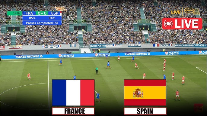 مشاهدة مباراة إسبانيا وفرنسا دوري الأمم الأوروبية 1 مشاهدة مباراة إسبانيا وفرنسا