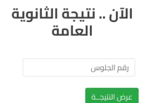 نتيجة الثانوية العامة مصر 2025