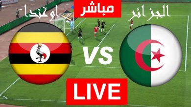مشاهدة مباراة الجزائر واوغندا