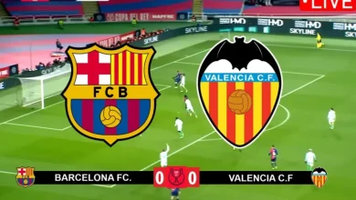 مشاهدة مباراة برشلونة وفالنسيا