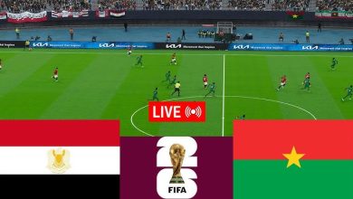 مشاهدة مباراة مصر وبوركينا فاسو