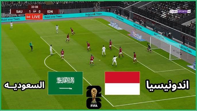 مشاهدة مباراة السعودية واندونيسيا