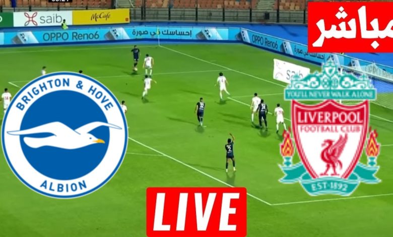 مشاهدة مباراة ليفربول وبرايتون