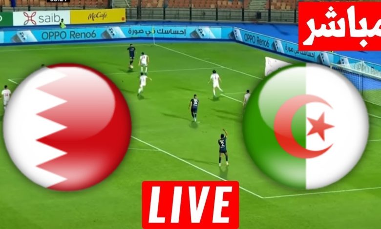 مشاهدة مباراة الجزائر والبحرين