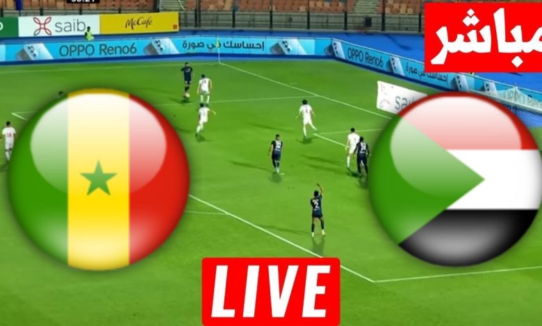 مشاهدة مباراة السودان والسنغال
