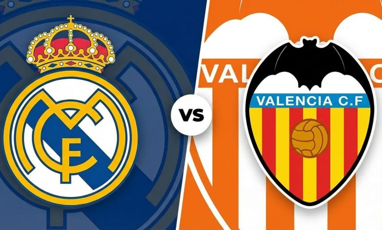مباراة ريال مدريد وفالنسيا