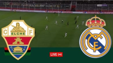 مباراة ريال مدريد وإلتشي