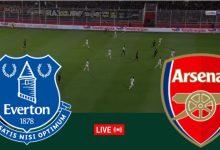 مشاهدة مباراة أرسنال وإيفرتون