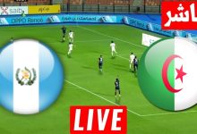 مشاهدة مباراة الجزائر وغواتيمالا