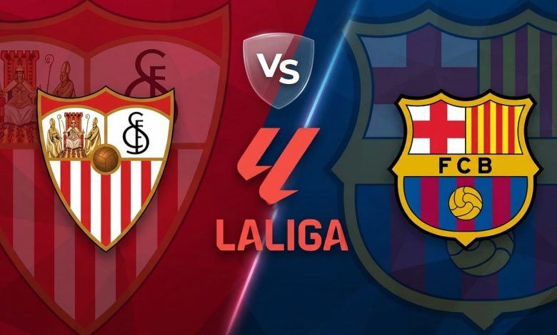 مباراة برشلونة وإشبيلية