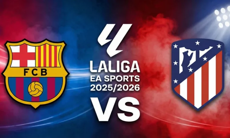 مباراة برشلونة وأتلتيكو مدريد