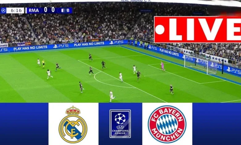 مشاهدة مباراة بايرن ميونيخ وريال مدريد